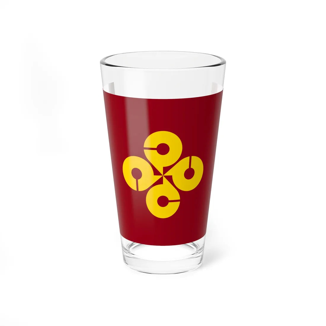 Flag of Shimane Prefecture (Japan) Pint Glass 16oz 16oz - Go Mug Yourself