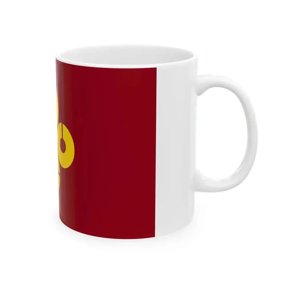 Flag of Shimane Prefecture (Japan) White Coffee Mug - Go Mug Yourself