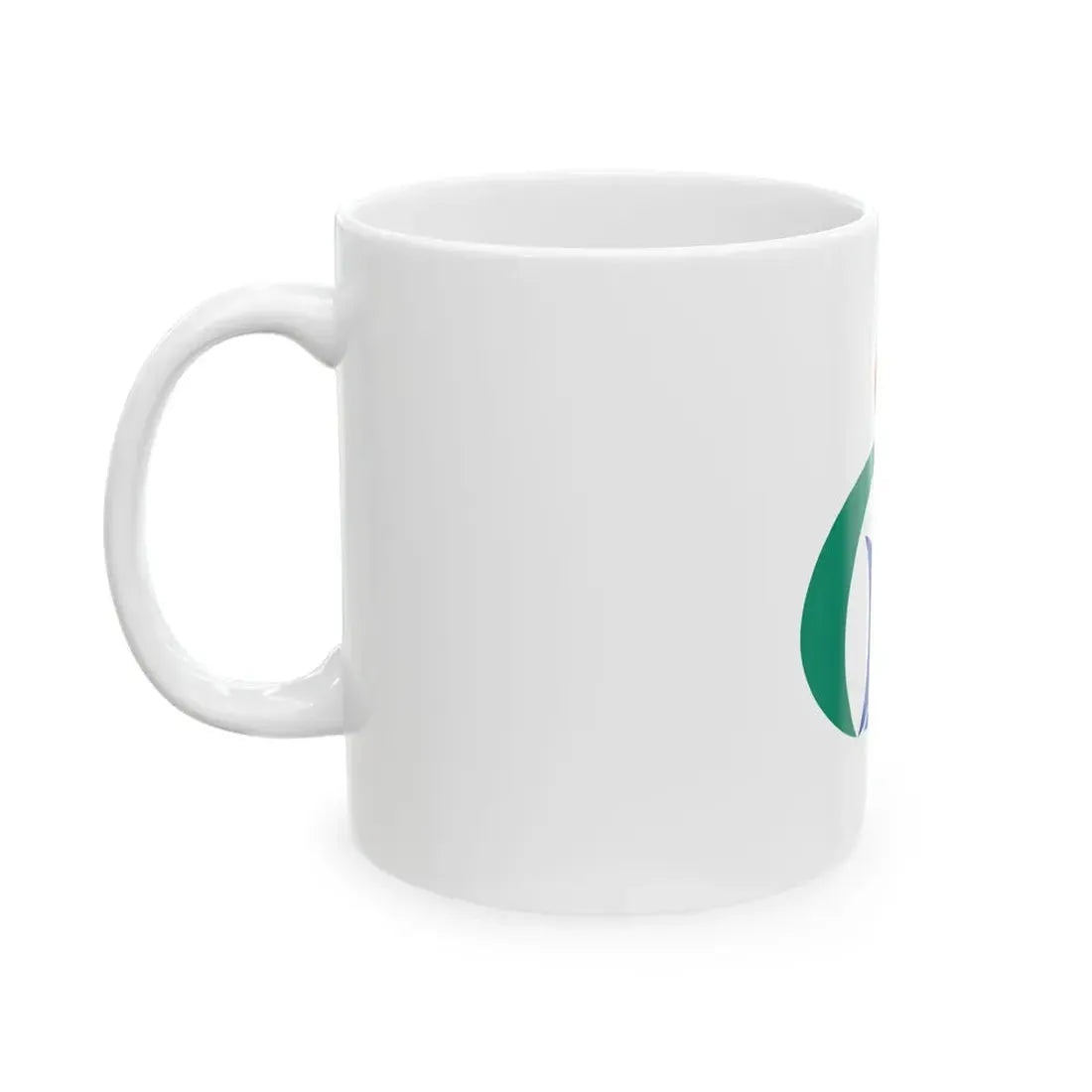 Flag of Shimanto-town Kochi (Japan) White Coffee Mug - Go Mug Yourself
