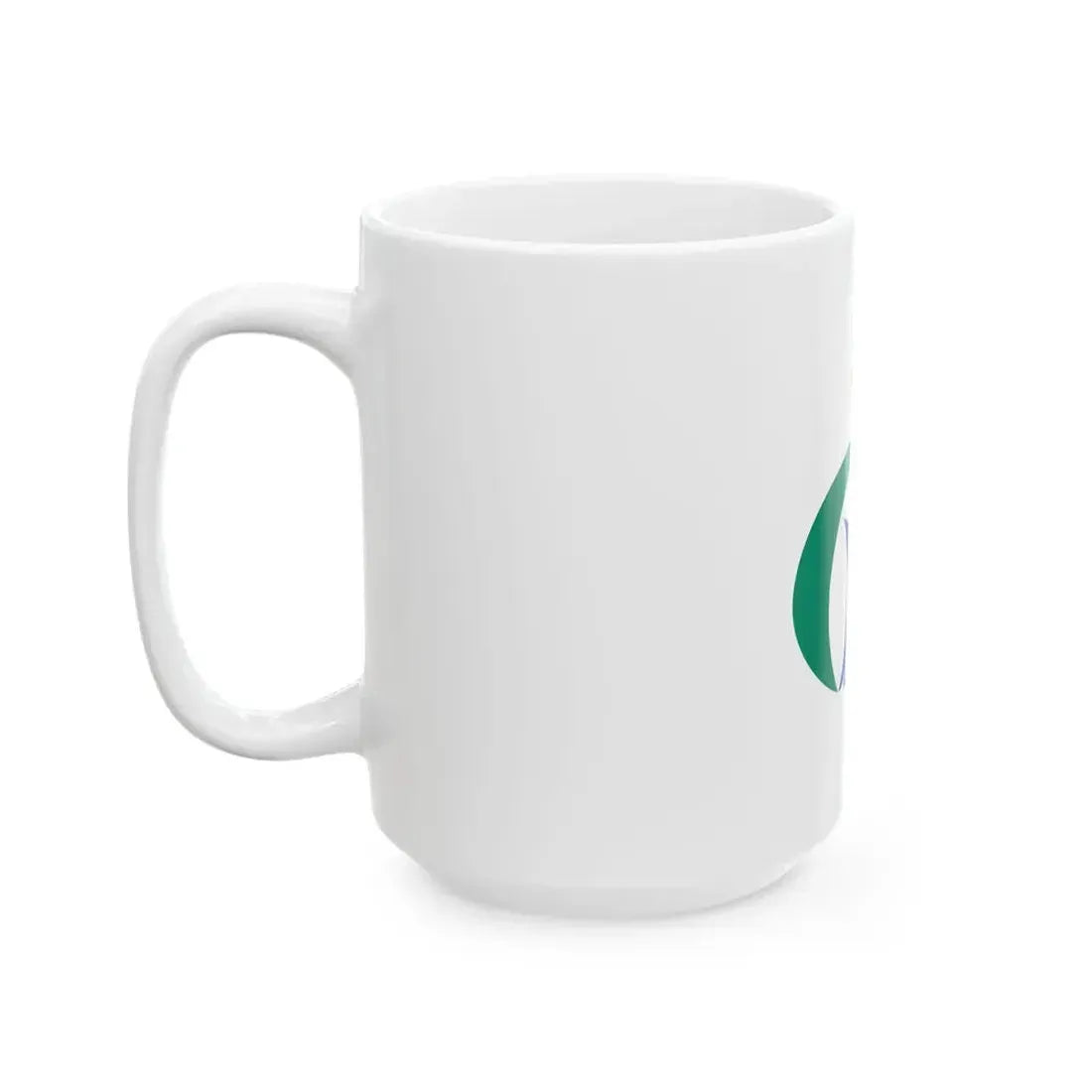 Flag of Shimanto-town Kochi (Japan) White Coffee Mug - Go Mug Yourself