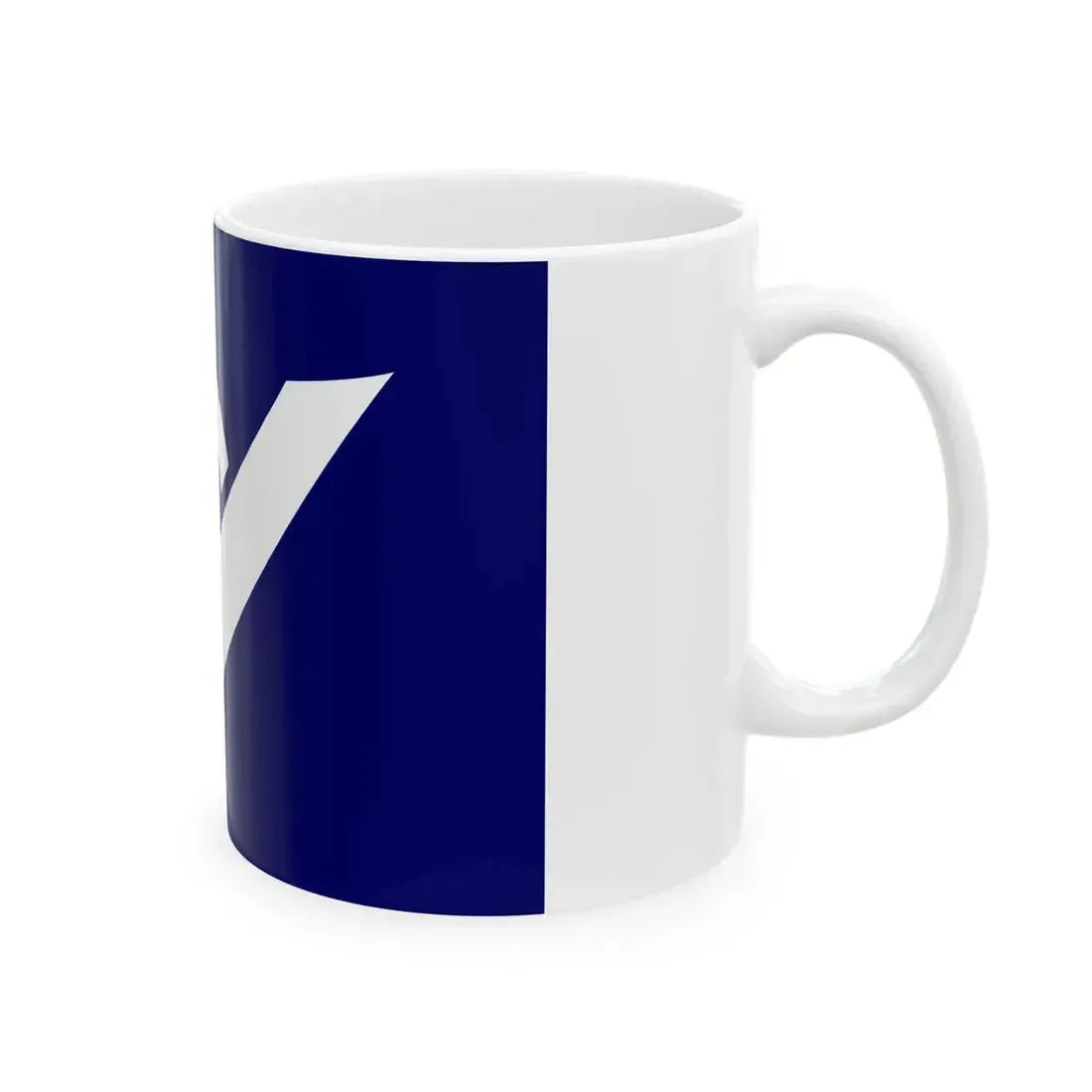Flag of Shimojo Nagano (Japan) White Coffee Mug - Go Mug Yourself