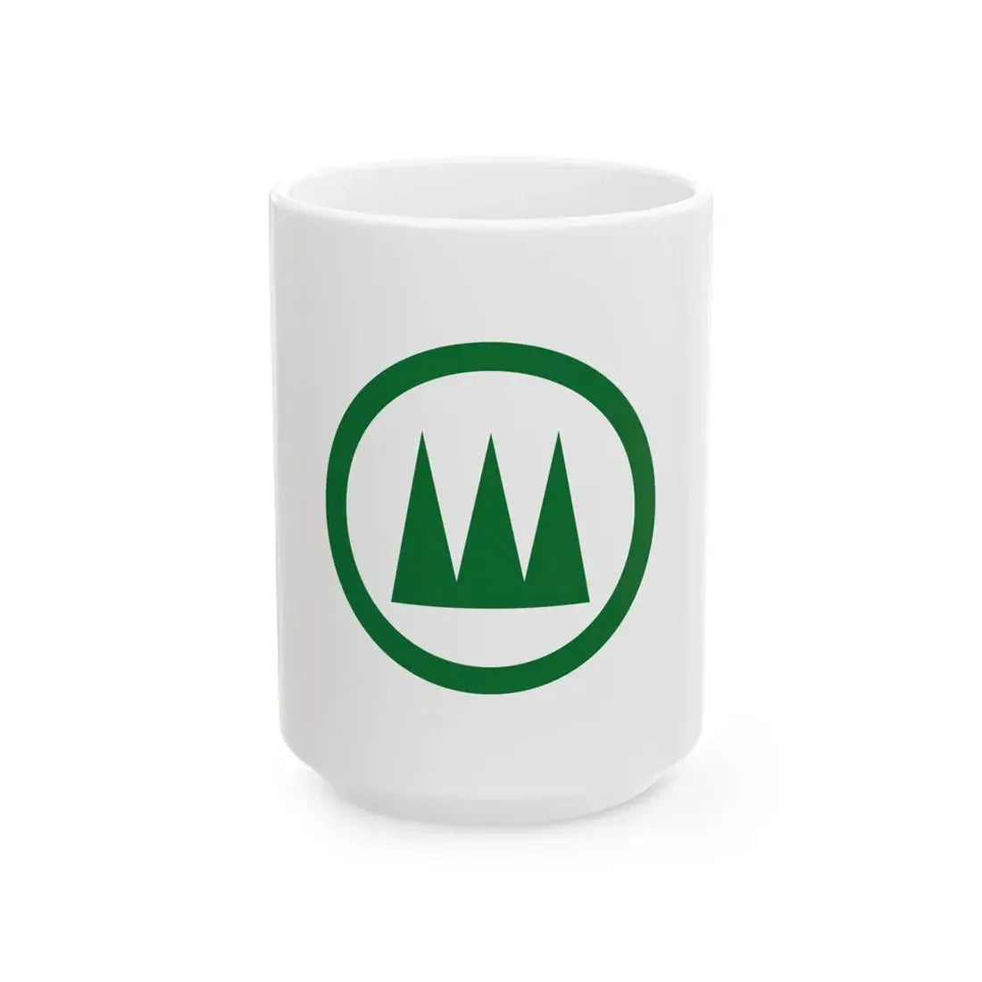 Flag of Shimokitayama Nara (Japan) White Coffee Mug 15oz - Go Mug Yourself
