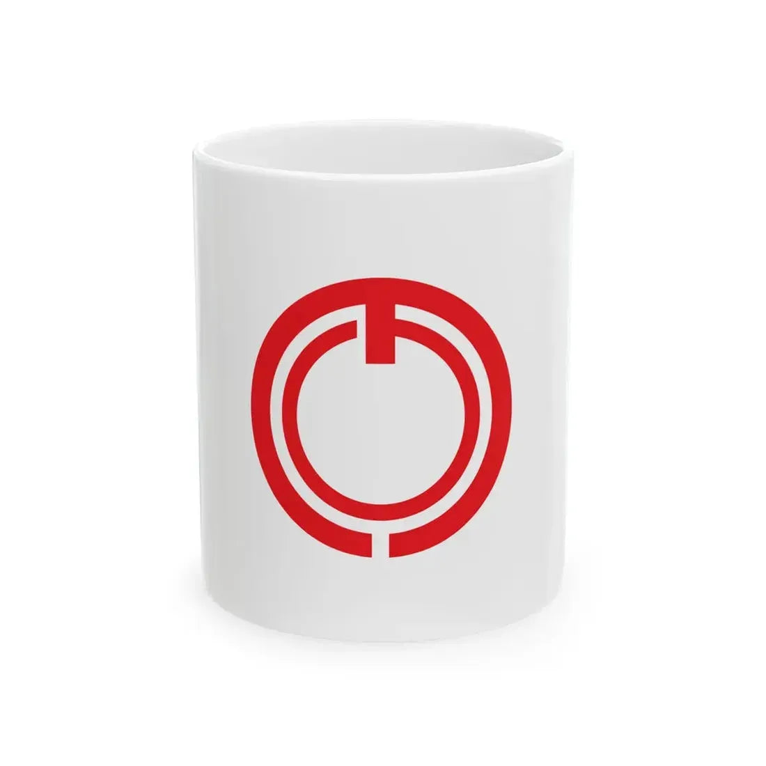 Flag of Shimosuwa Nagano (Japan) White Coffee Mug 11oz - Go Mug Yourself