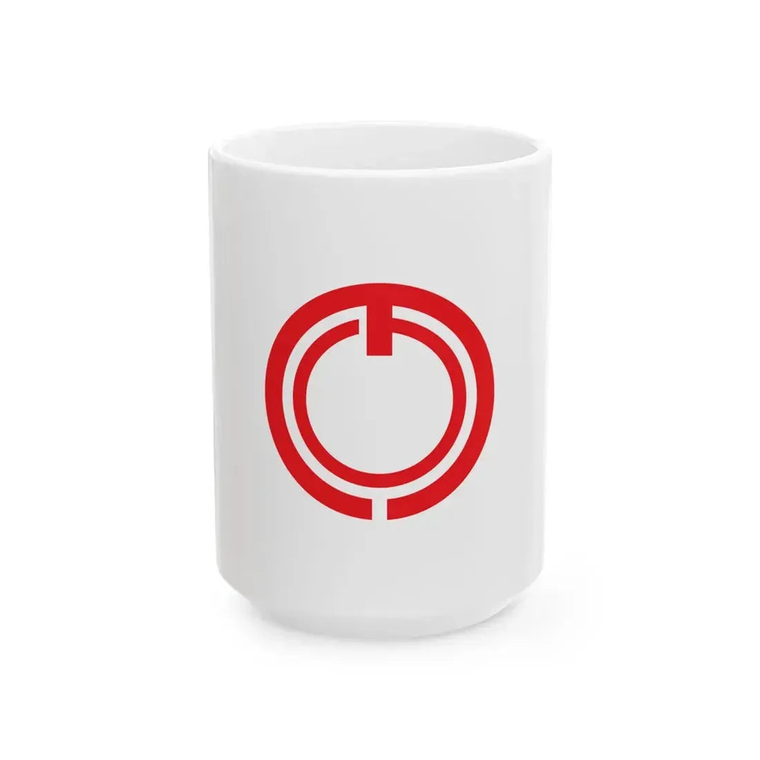 Flag of Shimosuwa Nagano (Japan) White Coffee Mug 15oz - Go Mug Yourself