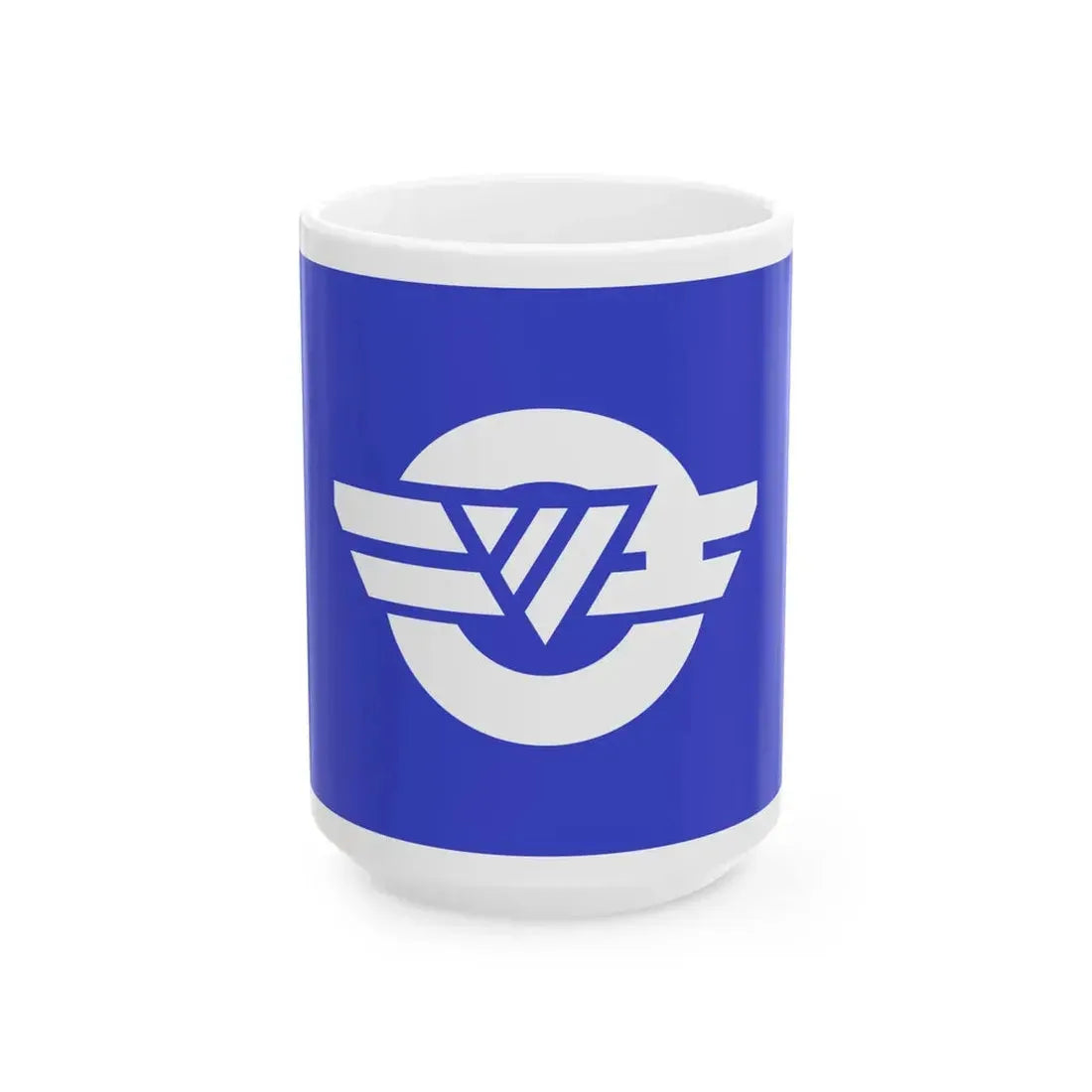 Flag of Shimotsu Wakayama (Japan) White Coffee Mug 15oz - Go Mug Yourself