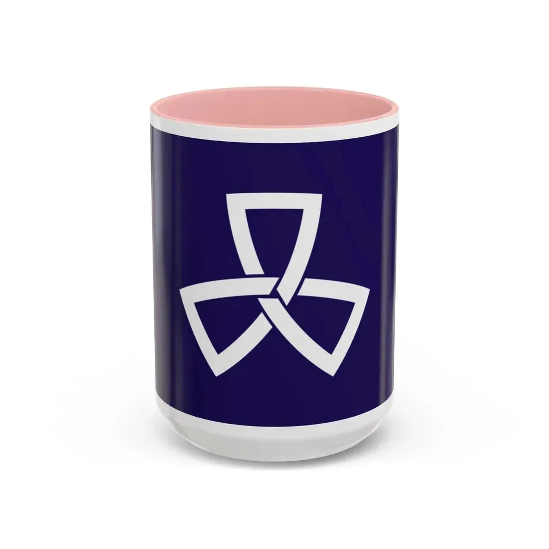 Flag of Shinagawa Tokyo Japan - Accent Coffee Mug 15oz Pink - Go Mug Yourself