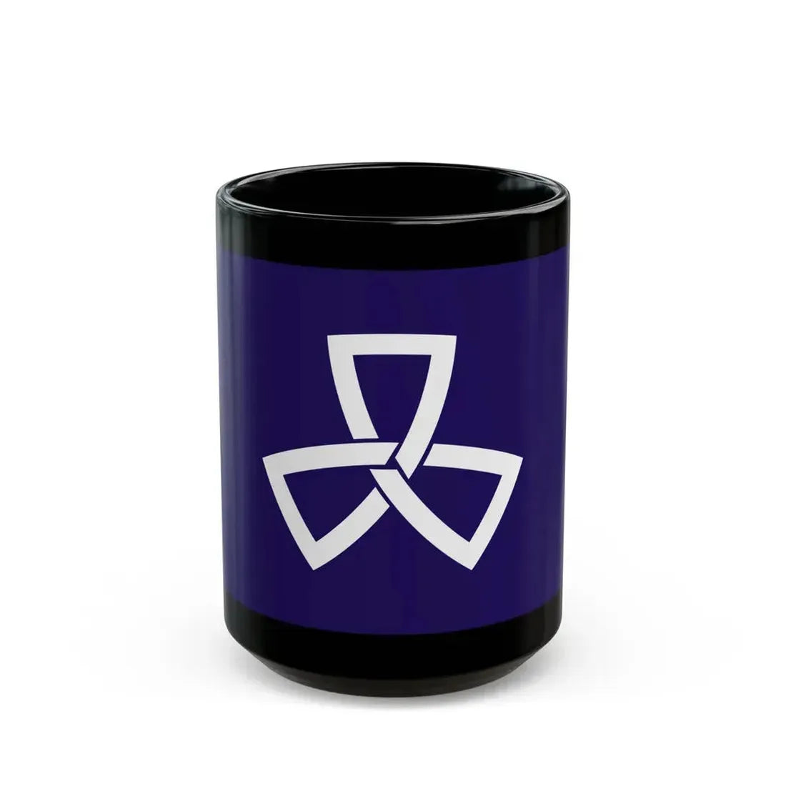 Flag of Shinagawa Tokyo Japan - Black Coffee Mug 15oz - Go Mug Yourself
