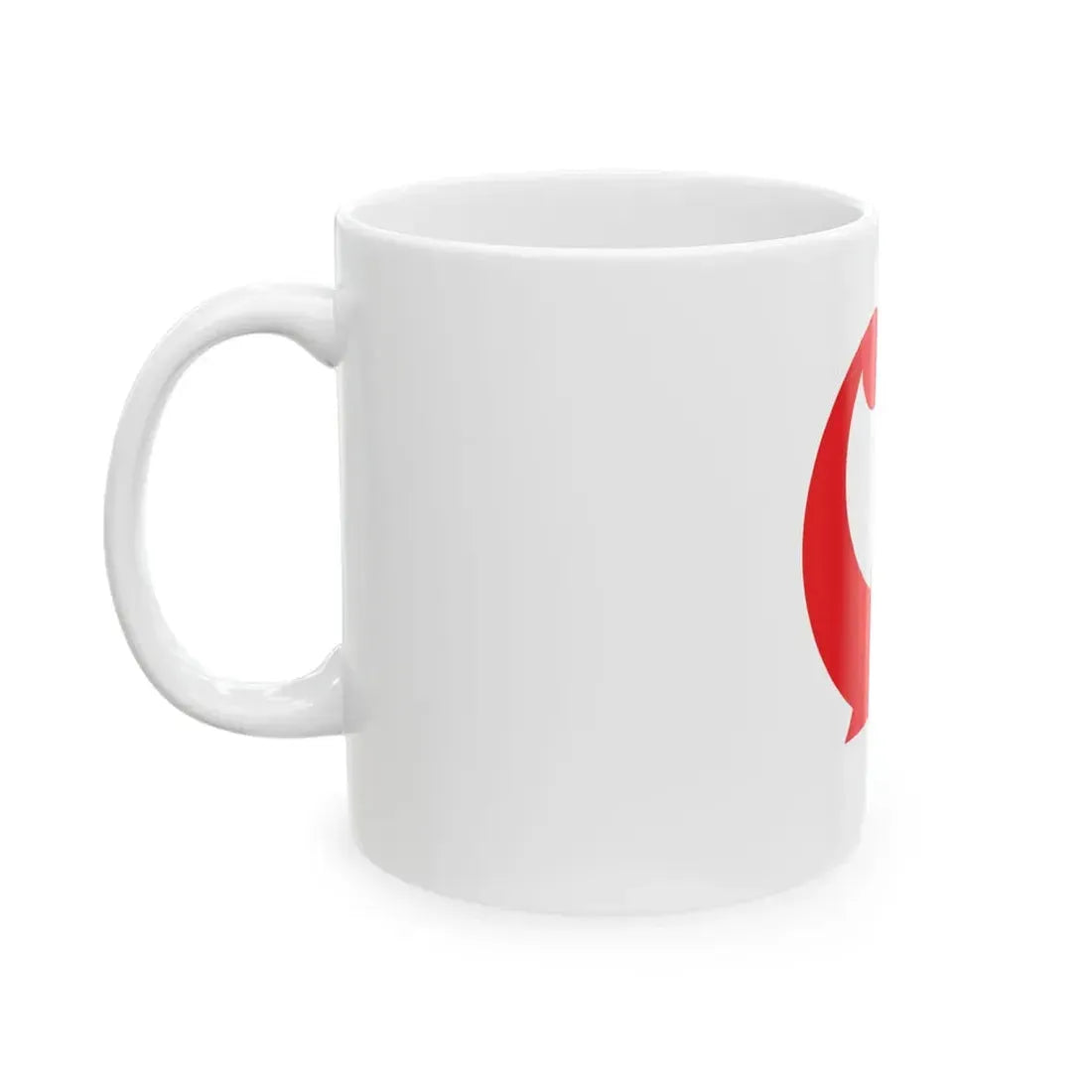 Flag of Shingu Wakayama Red version (Japan) White Coffee Mug - Go Mug Yourself