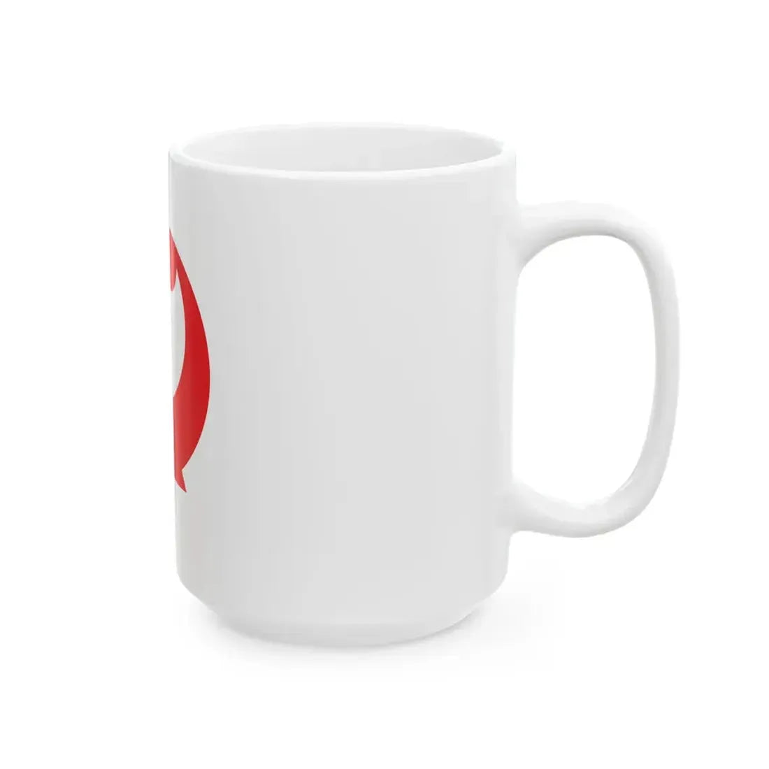 Flag of Shingu Wakayama Red version (Japan) White Coffee Mug - Go Mug Yourself