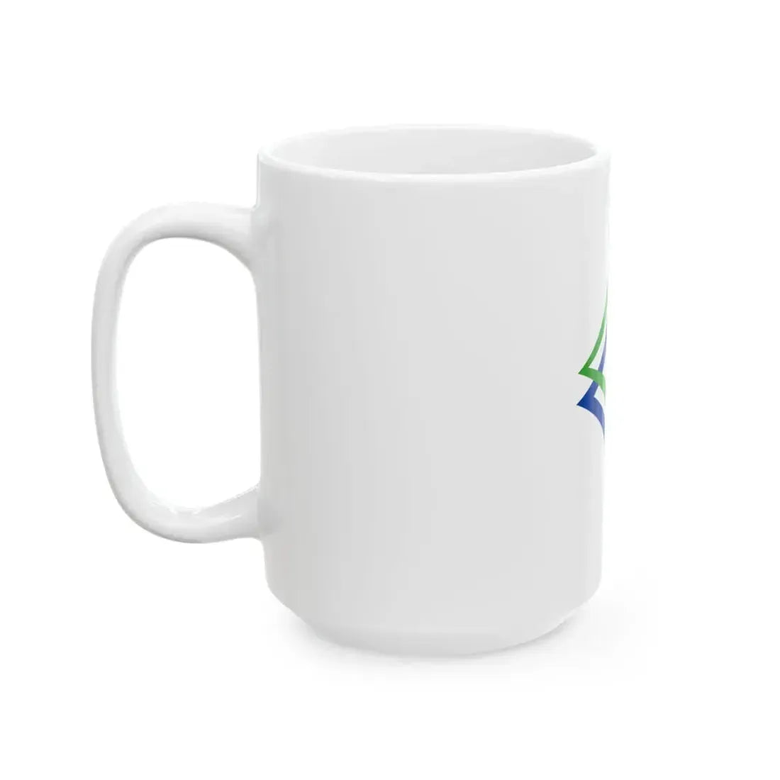 Flag of Shinhidaka Hokkaido (Japan) White Coffee Mug - Go Mug Yourself