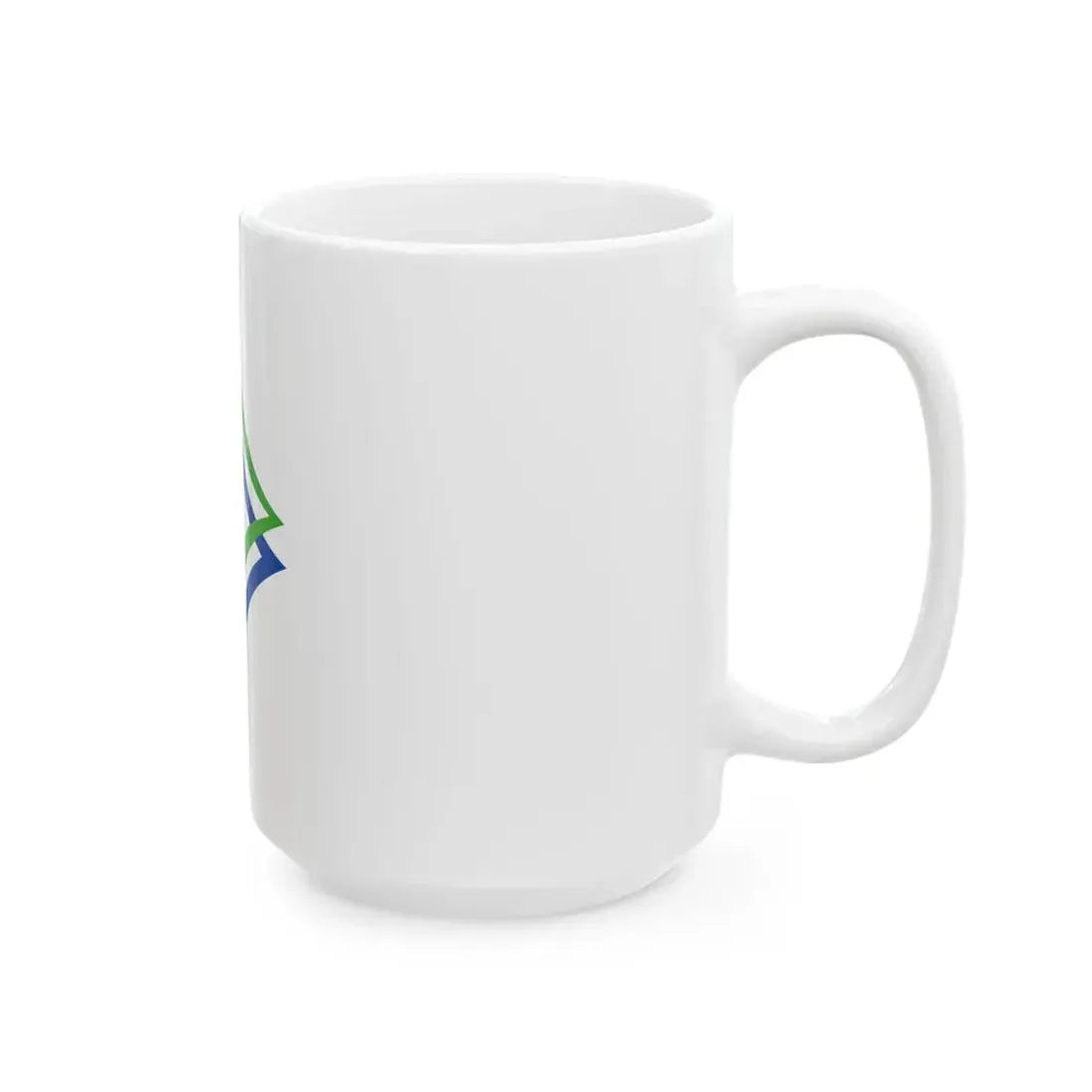 Flag of Shinhidaka Hokkaido (Japan) White Coffee Mug - Go Mug Yourself