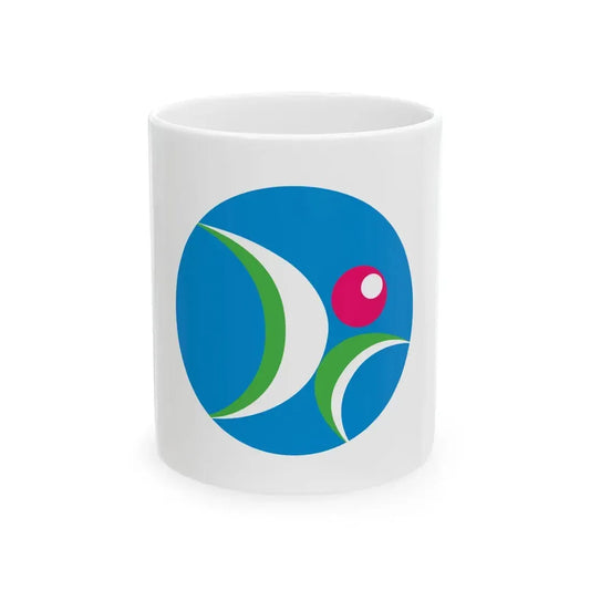 Flag of Shinkamigoto Nagasaki (Japan) White Coffee Mug 11oz - Go Mug Yourself