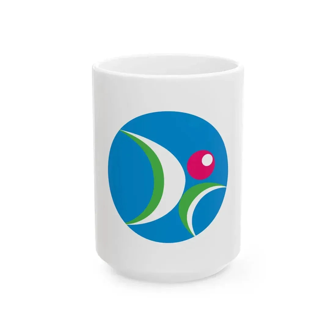 Flag of Shinkamigoto Nagasaki (Japan) White Coffee Mug 15oz - Go Mug Yourself