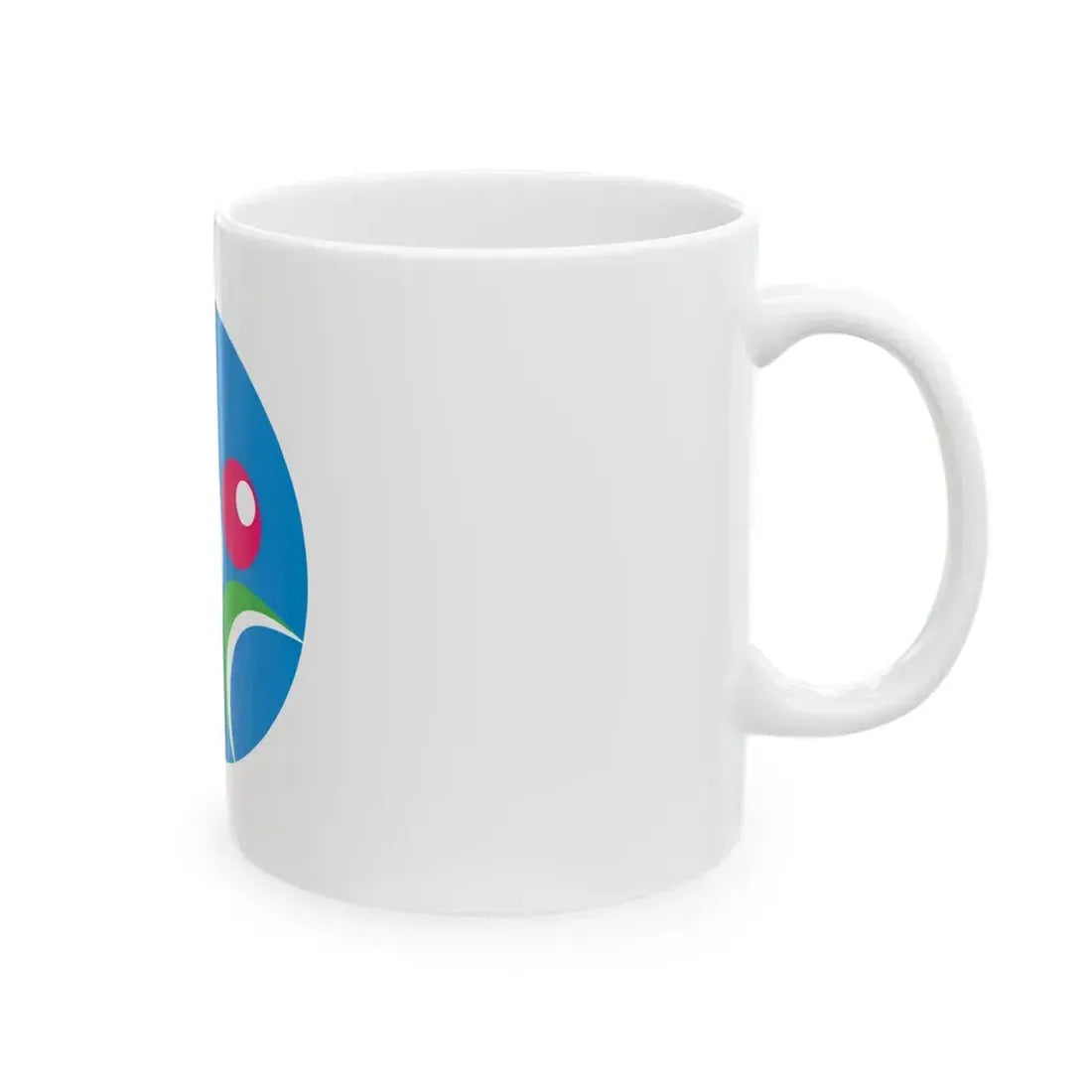 Flag of Shinkamigoto Nagasaki (Japan) White Coffee Mug - Go Mug Yourself