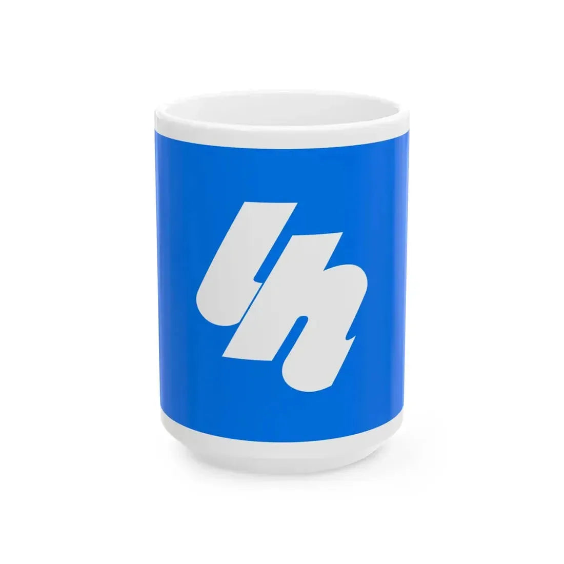 Flag of Shinkawa Aichi 1964-2005 (Japan) White Coffee Mug 15oz - Go Mug Yourself
