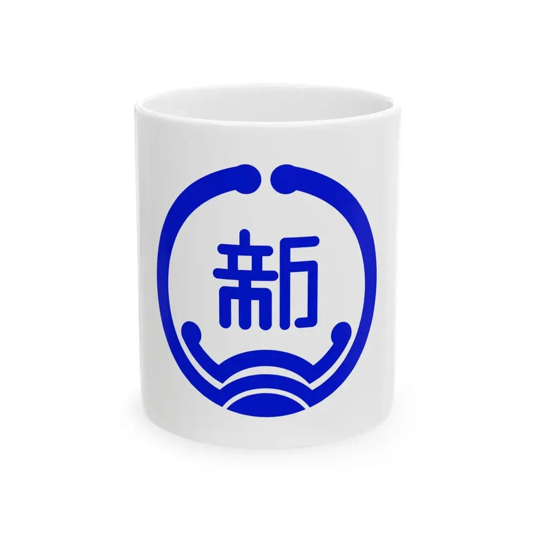 Flag of Shinminato Toyama 1951-2005 (Japan) White Coffee Mug 11oz - Go Mug Yourself