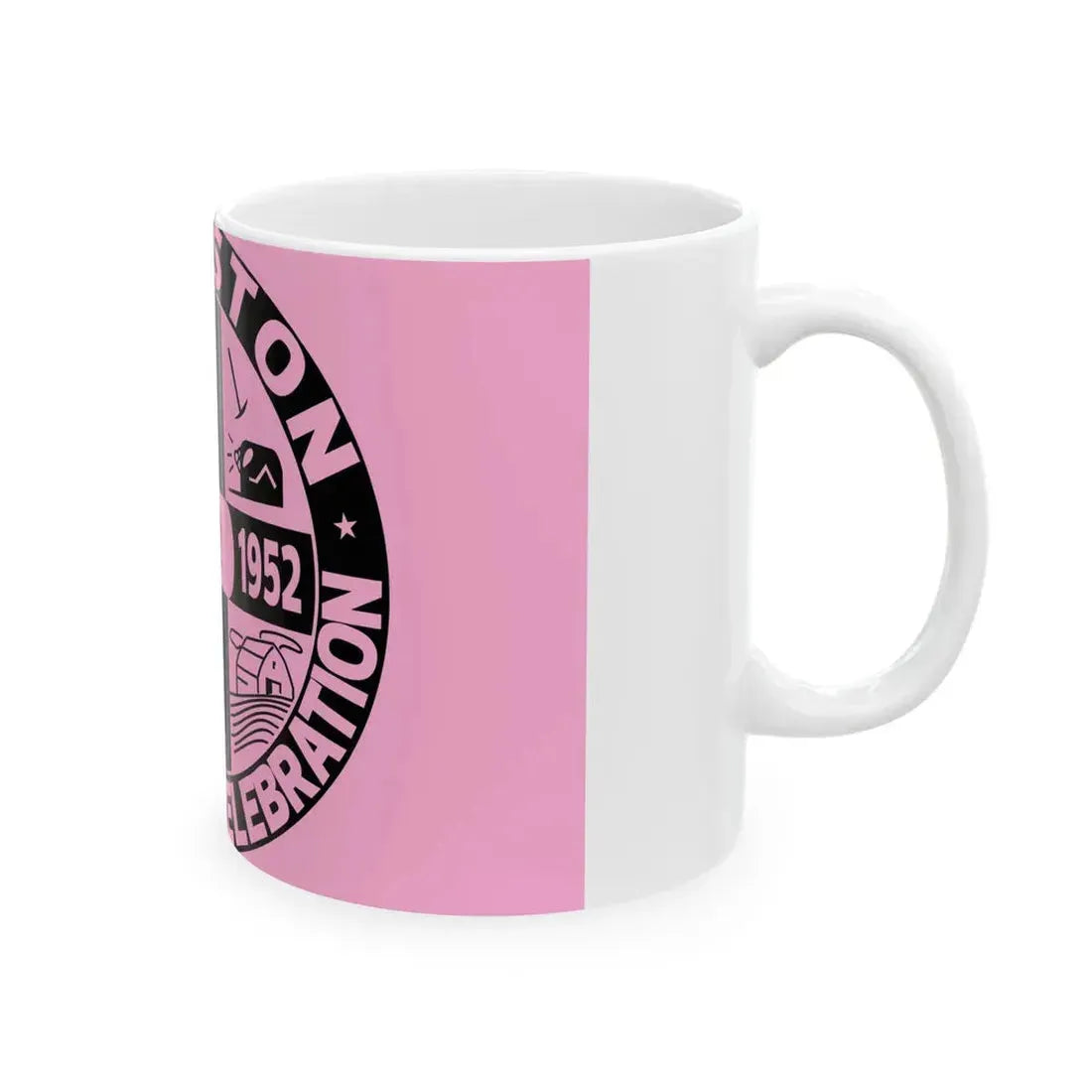 Flag of Shinnston West Virginia 1952 (United States) White Coffee Mug - Go Mug Yourself
