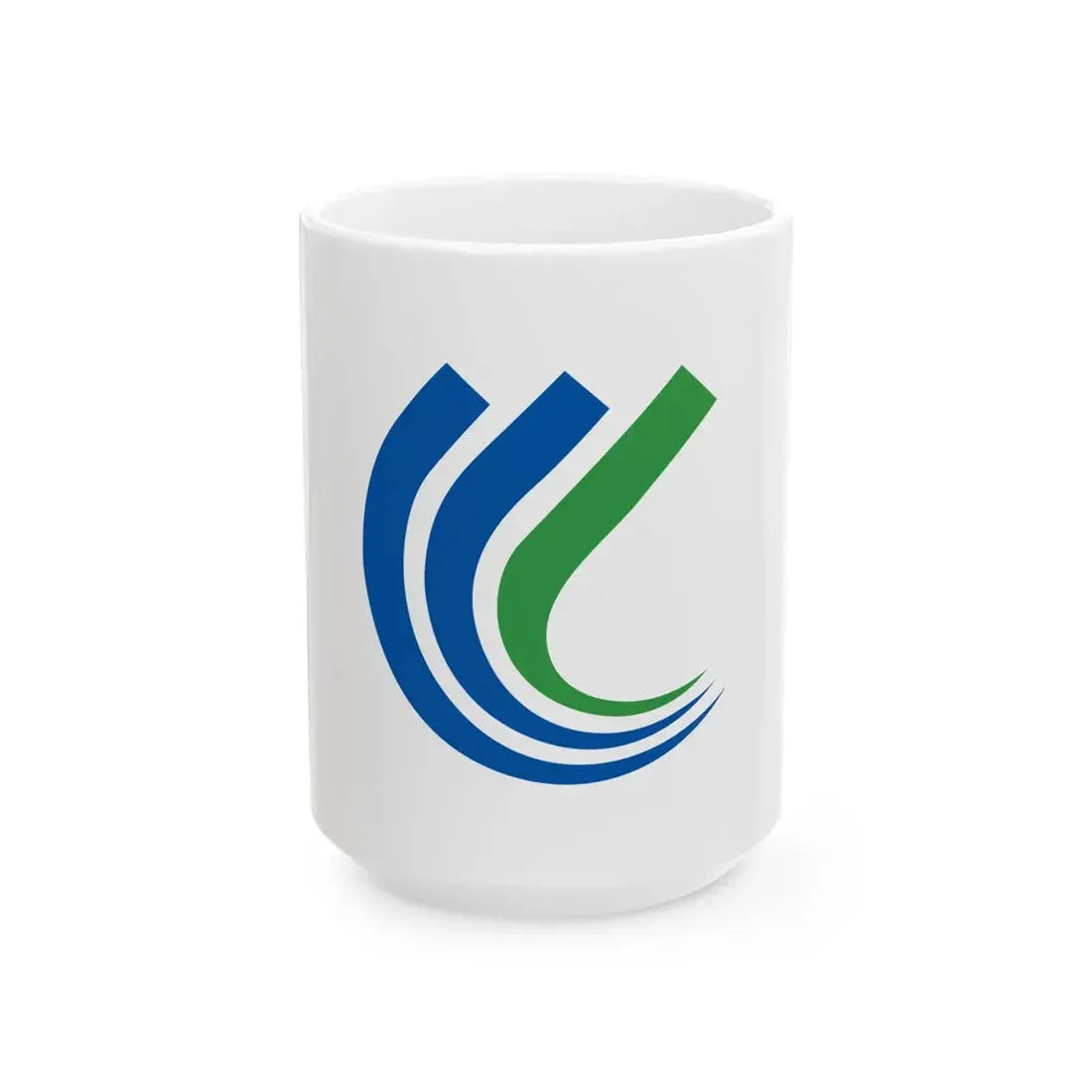 Flag of Shinonsen Hyogo (Japan) White Coffee Mug 15oz - Go Mug Yourself