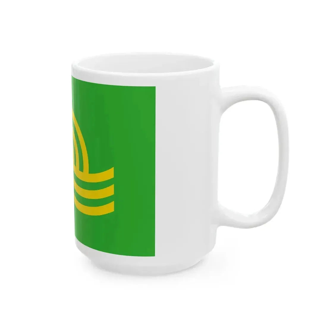Flag of Shinshinotsu Hokkaido (Japan) White Coffee Mug - Go Mug Yourself