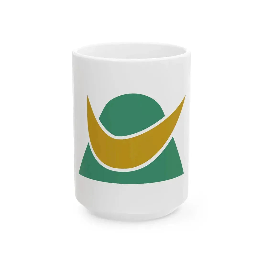 Flag of Shinshiro Aichi (Japan) White Coffee Mug 15oz - Go Mug Yourself