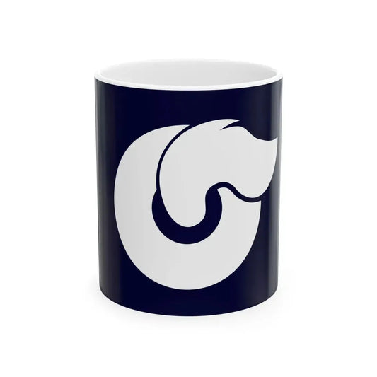 Flag of Shinto Gunma (Japan) White Coffee Mug 11oz - Go Mug Yourself