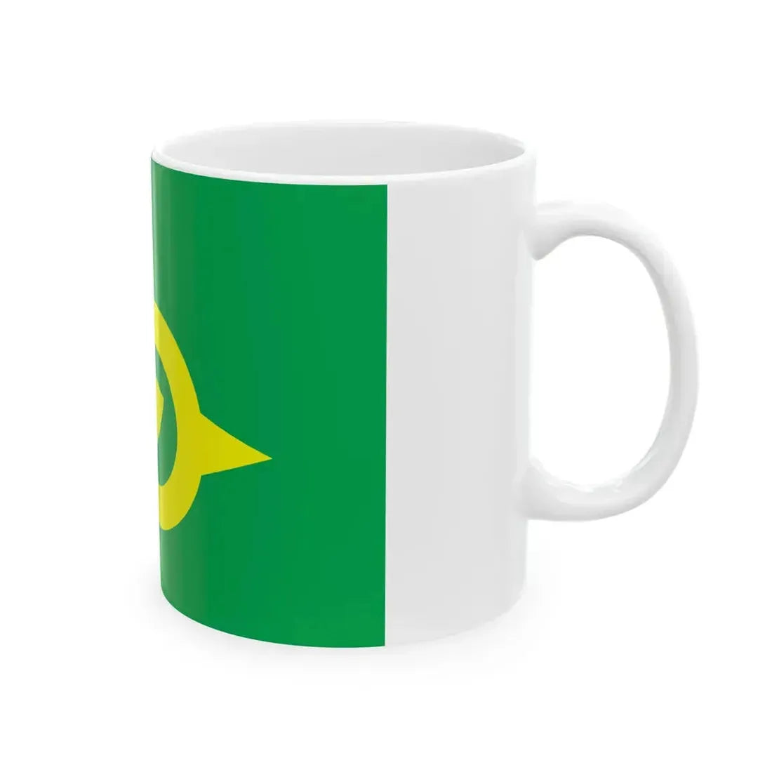 Flag of Shintomi Miyazaki (Japan) White Coffee Mug - Go Mug Yourself