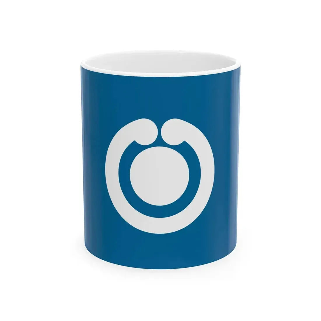 Flag of Shiogama Miyagi (Japan) White Coffee Mug 11oz - Go Mug Yourself