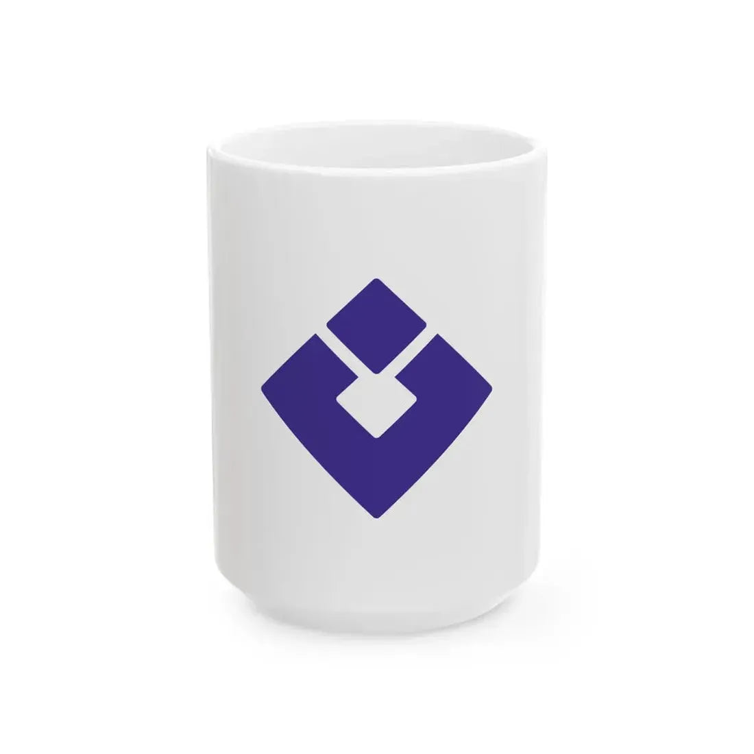 Flag of Shiokawa Fukushima 1964-2006 (Japan) White Coffee Mug 15oz - Go Mug Yourself