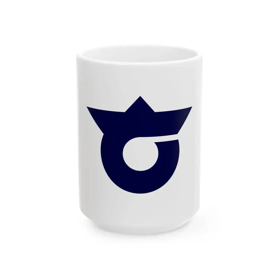 Flag of Shippo Aichi 1971-2010 (Japan) White Coffee Mug 15oz - Go Mug Yourself