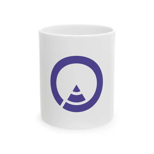 Flag of Shirakawa Gifu village (Japan) White Coffee Mug 11oz - Go Mug Yourself