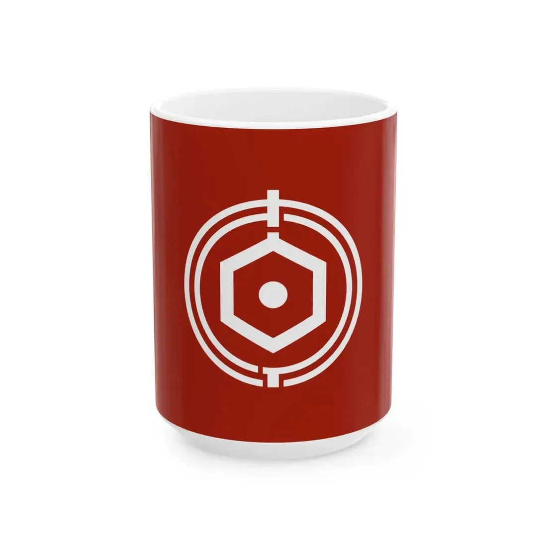 Flag of Shiraoi Hokkaido (Japan) White Coffee Mug 15oz - Go Mug Yourself