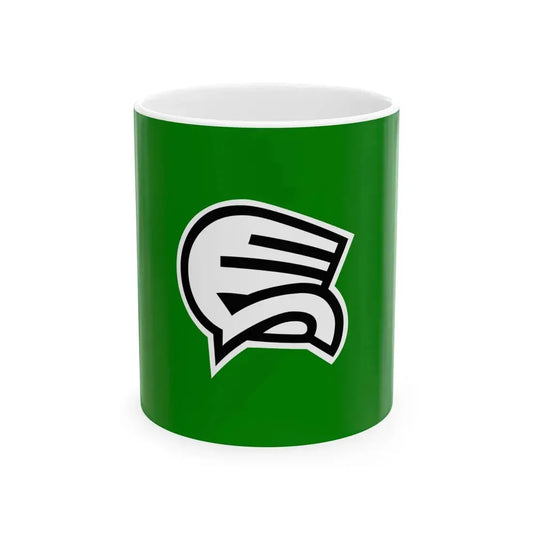 Flag of Shirataka Yamagata (Japan) White Coffee Mug 11oz - Go Mug Yourself
