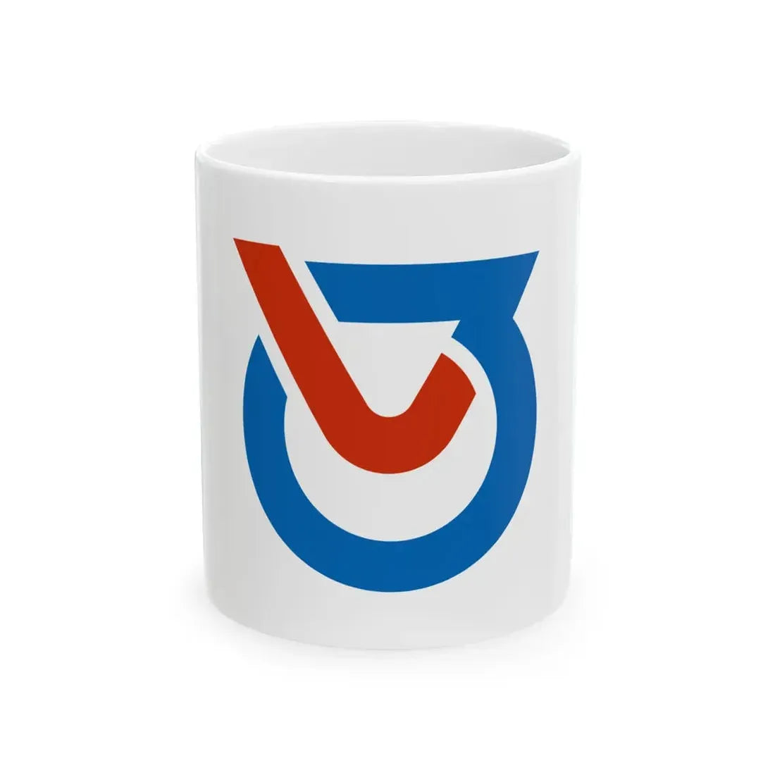 Flag of Shiroishi Saga (Japan) White Coffee Mug 11oz - Go Mug Yourself