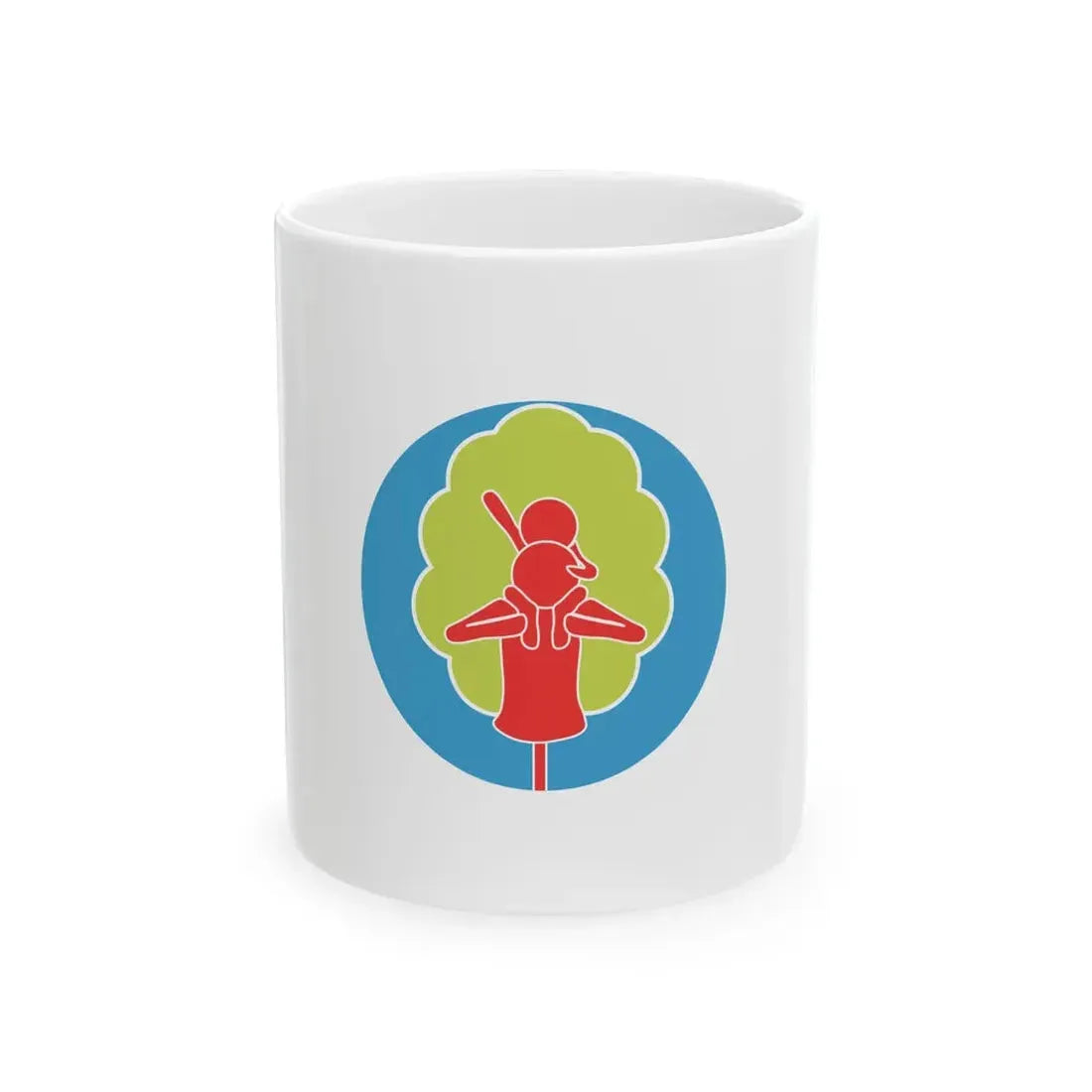 Flag of Shiroishi Ward Sapporo Hokkaido (Japan) White Coffee Mug 11oz - Go Mug Yourself