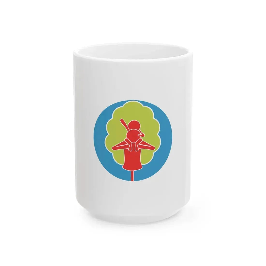Flag of Shiroishi Ward Sapporo Hokkaido (Japan) White Coffee Mug 15oz - Go Mug Yourself