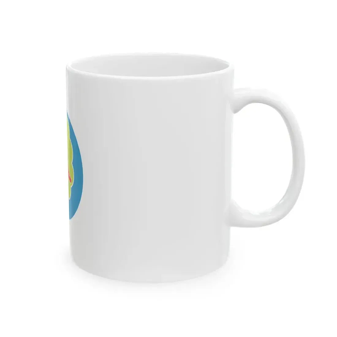 Flag of Shiroishi Ward Sapporo Hokkaido (Japan) White Coffee Mug - Go Mug Yourself