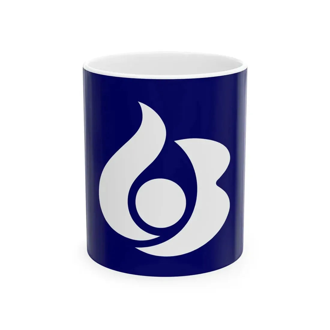 Flag of Shirosato Ibaraki (Japan) White Coffee Mug 11oz - Go Mug Yourself