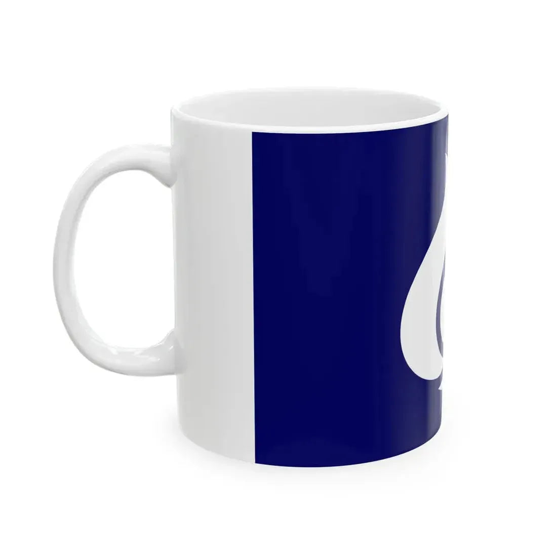 Flag of Shirosato Ibaraki (Japan) White Coffee Mug - Go Mug Yourself