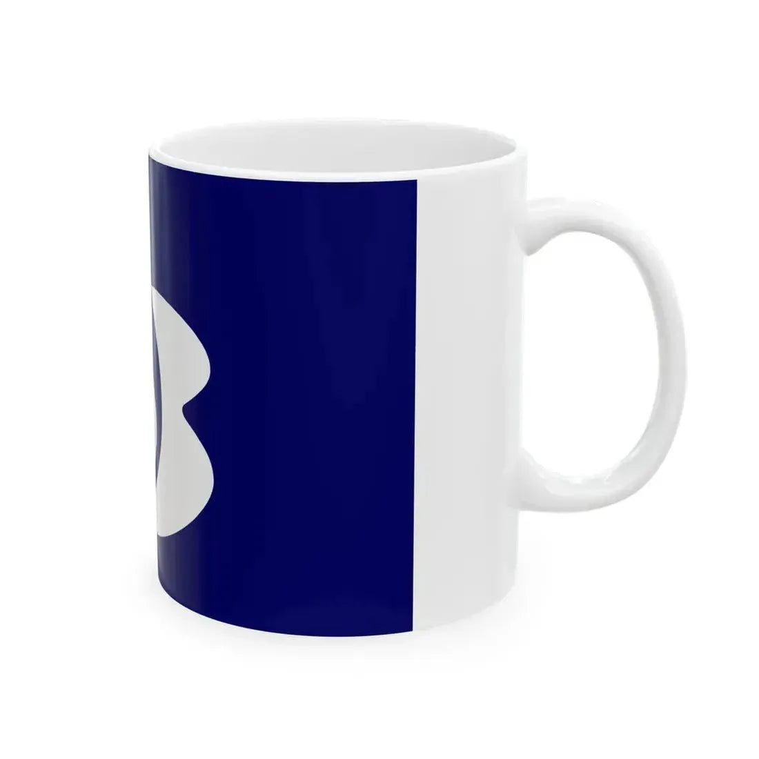 Flag of Shirosato Ibaraki (Japan) White Coffee Mug - Go Mug Yourself