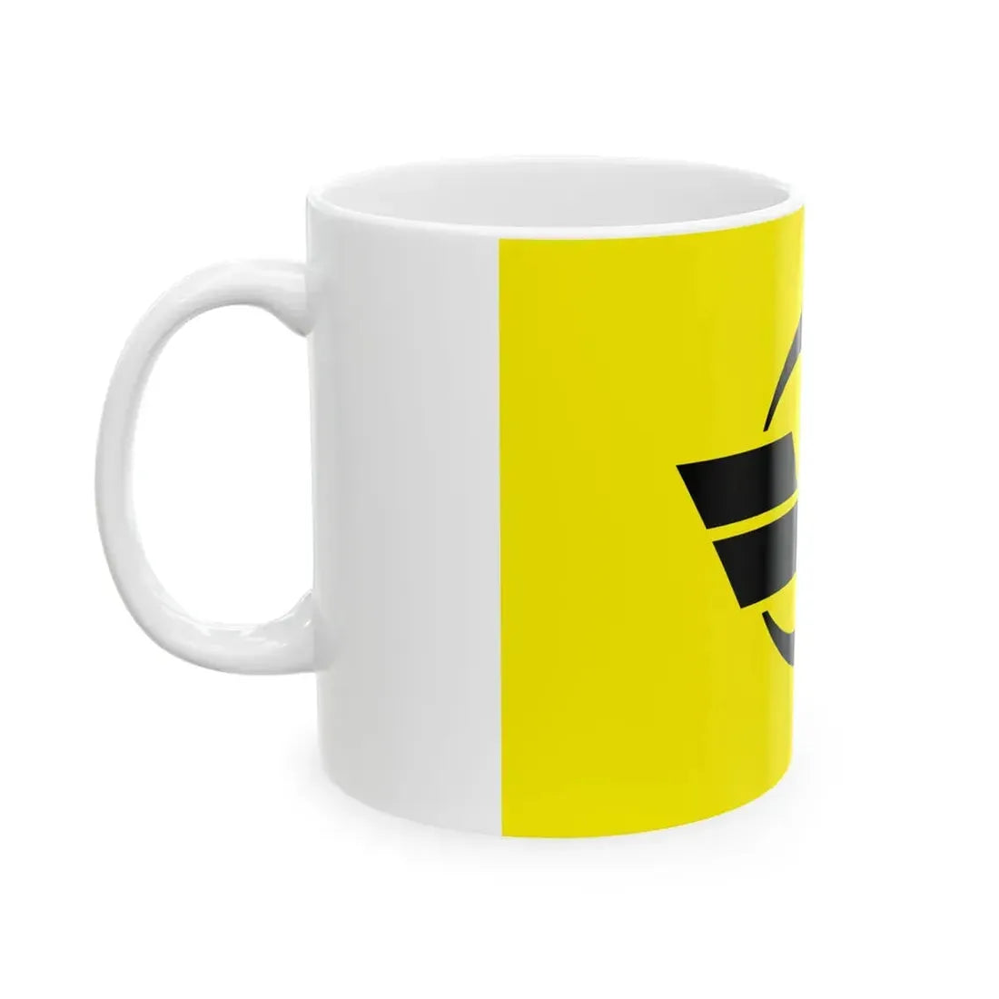 Flag of Shirotori Kagawa 1960-2003 (Japan) White Coffee Mug - Go Mug Yourself