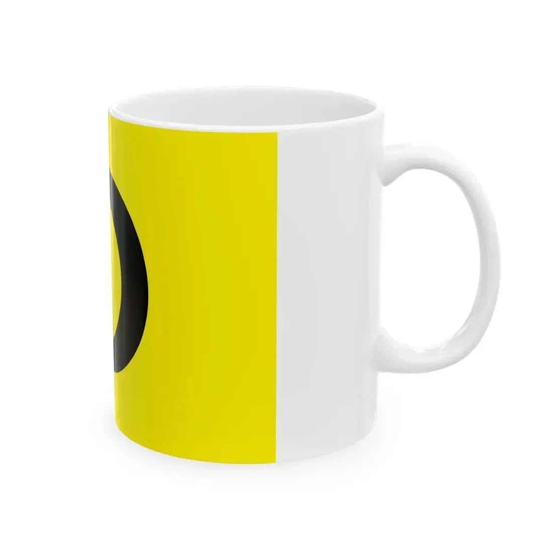 Flag of Shirotori Kagawa 1960-2003 (Japan) White Coffee Mug - Go Mug Yourself