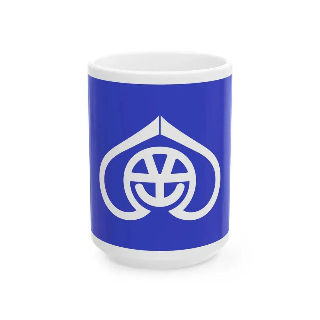 Flag of Shizuoka Shizuoka 1914-2003 (Japan) White Coffee Mug 15oz - Go Mug Yourself