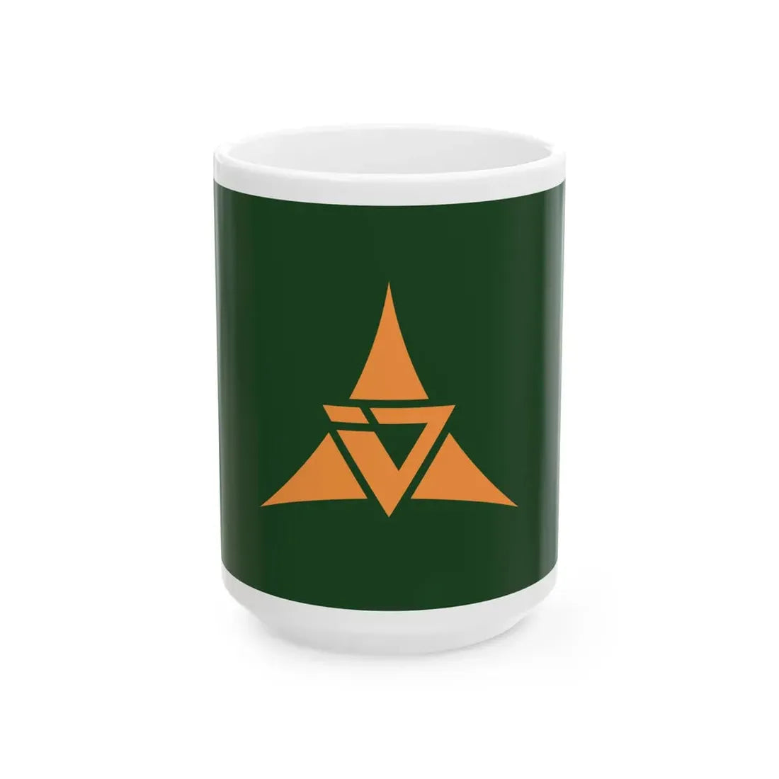 Flag of Shosanbetsu Hokkaido (Japan) White Coffee Mug 15oz - Go Mug Yourself