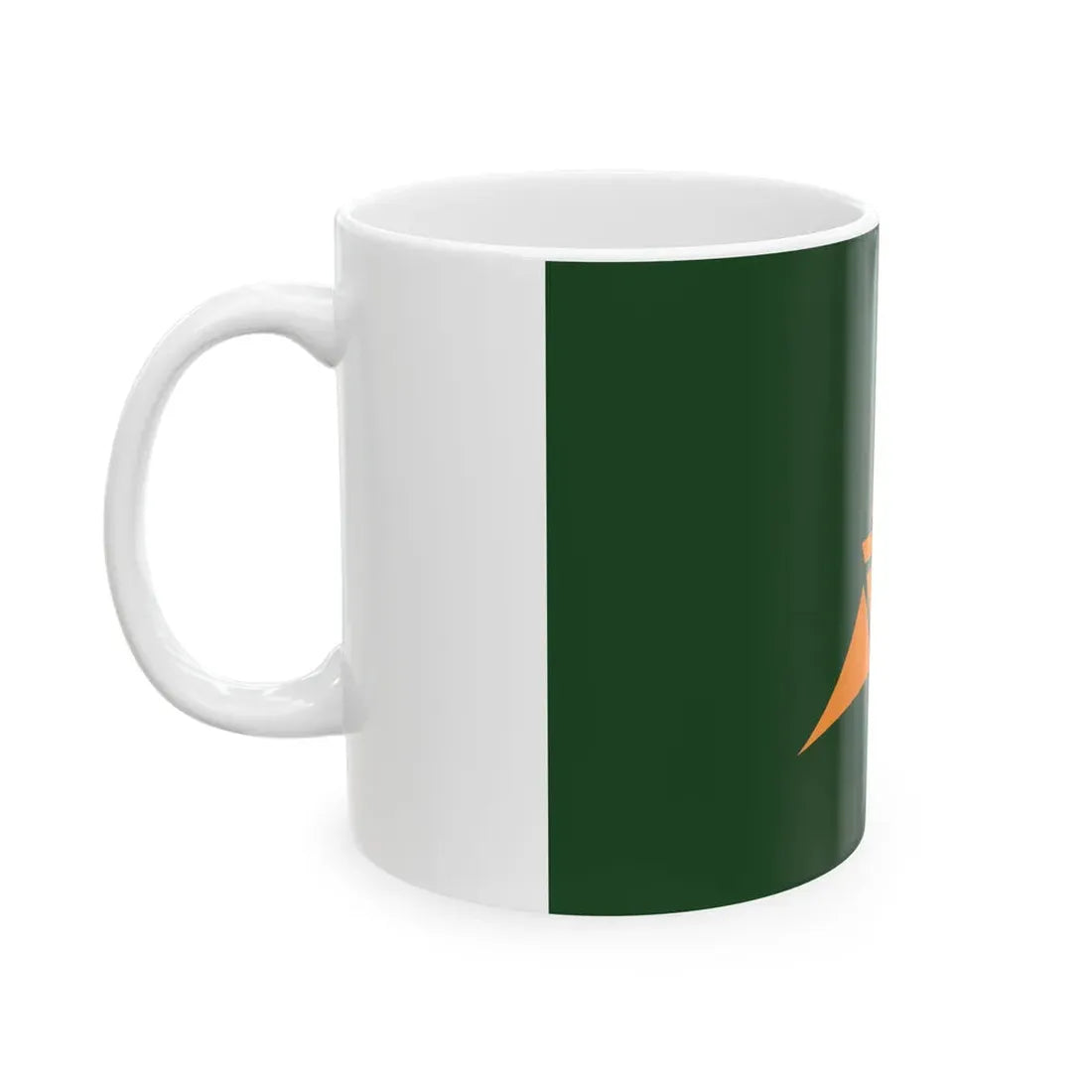 Flag of Shosanbetsu Hokkaido (Japan) White Coffee Mug - Go Mug Yourself