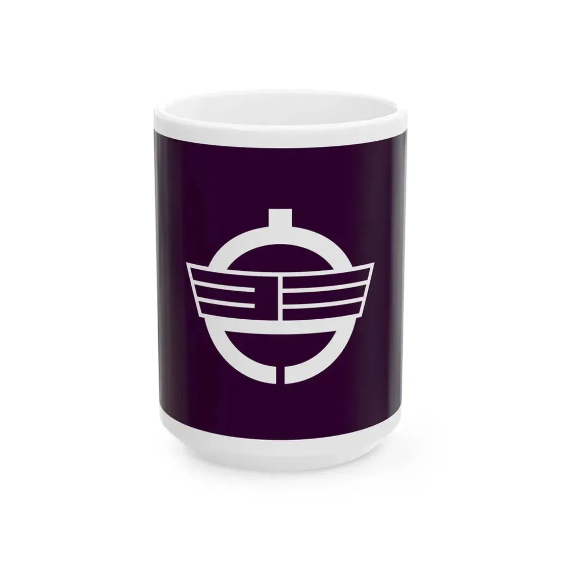 Flag of Showa Fukushima (Japan) White Coffee Mug 15oz - Go Mug Yourself