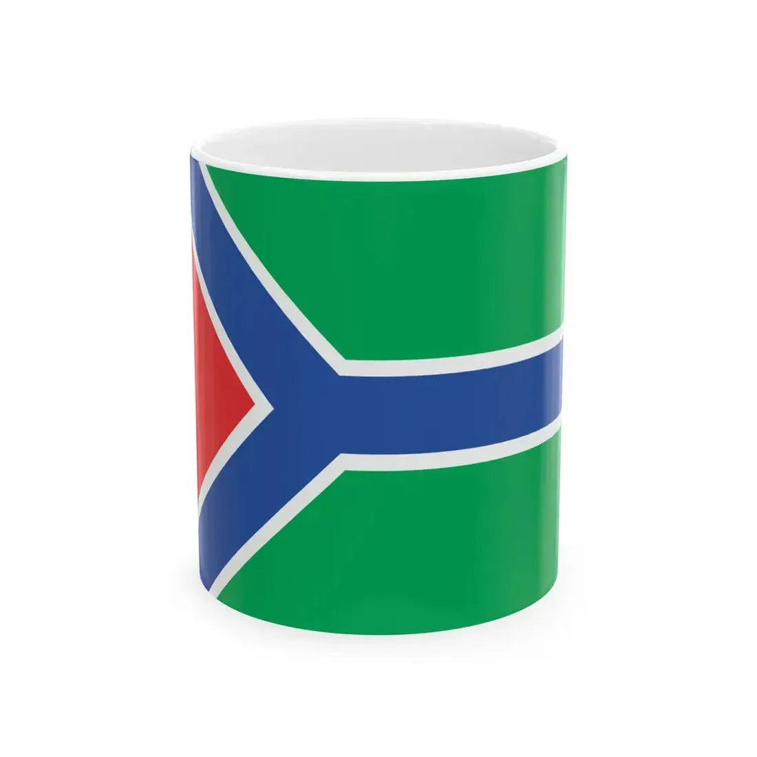 Flag of Shuakhevi Municipality (Georgia) White Coffee Mug 11oz - Go Mug Yourself