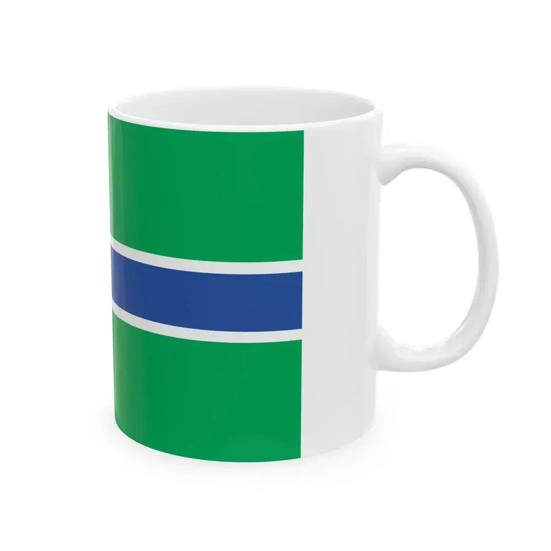 Flag of Shuakhevi Municipality (Georgia) White Coffee Mug - Go Mug Yourself