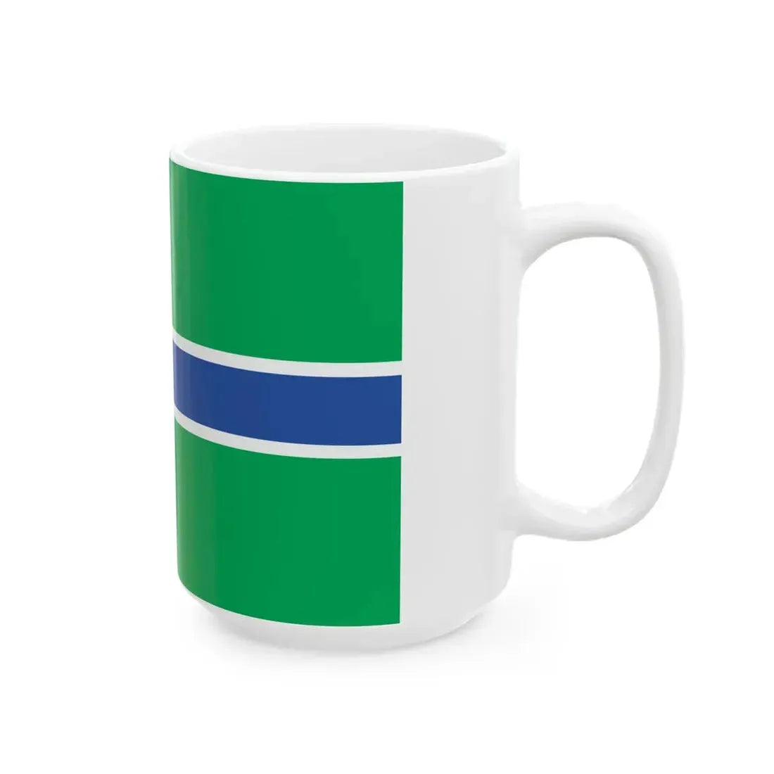 Flag of Shuakhevi Municipality (Georgia) White Coffee Mug - Go Mug Yourself