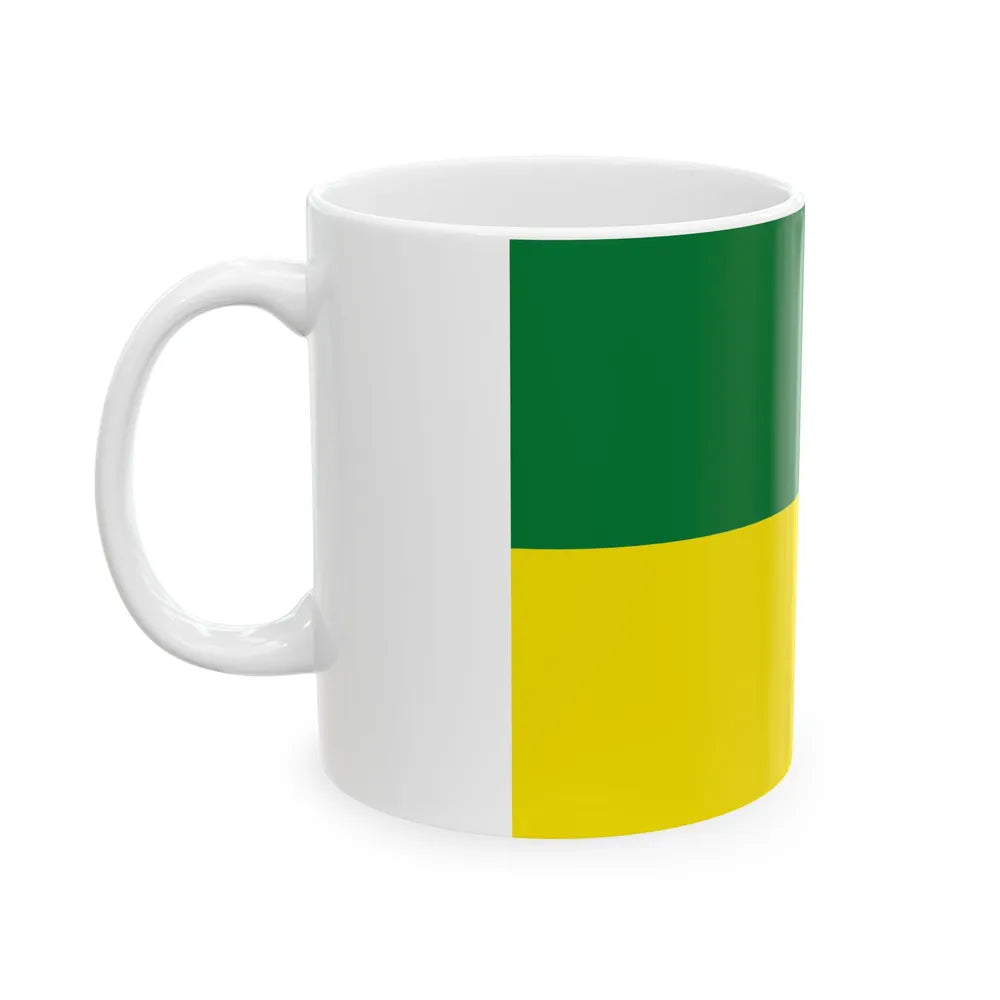Flag of Sicaya Bolivia (Bolivia) White Coffee Mug - Go Mug Yourself