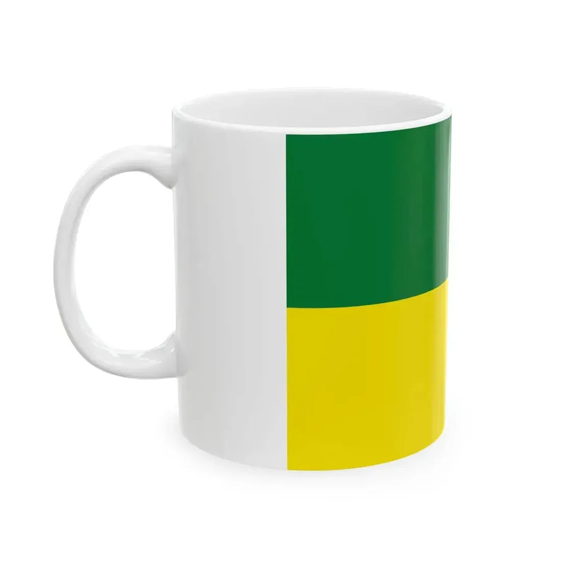 Flag of Sicaya Bolivia (Bolivia) White Coffee Mug - Go Mug Yourself